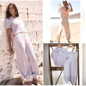 Free People Nolan set, NWT in Lavendar